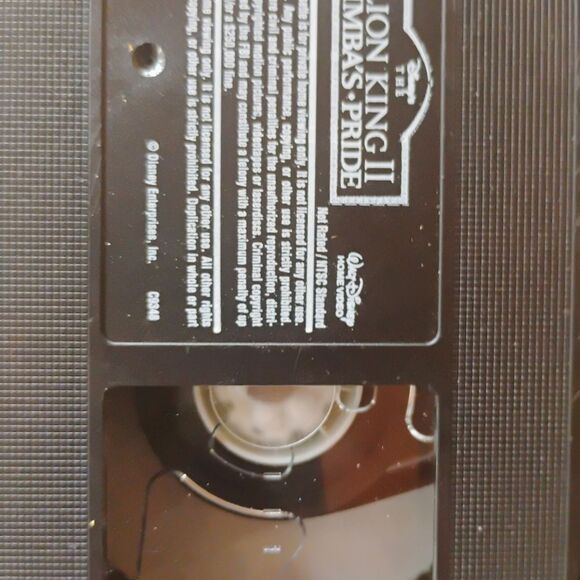 The Lion King II: Simba's Pride VHS - Picture 8 of 8